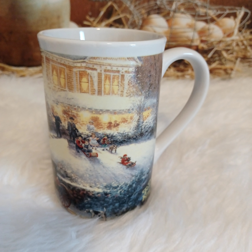 Vintage Thomas Kinkade coffee mug (1992)